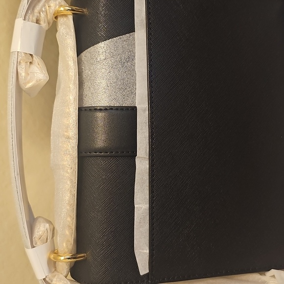 Michael Kors Black Leather Crossbody Bag - Picture 3 of 3